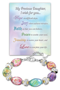 Daughter I Wish You Personalized Bracelet