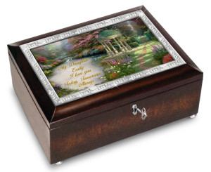 My Daughter, I Will Love You Always Personalized Music Box