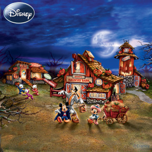 Disney Halloween Harvest Lighted Village Collection