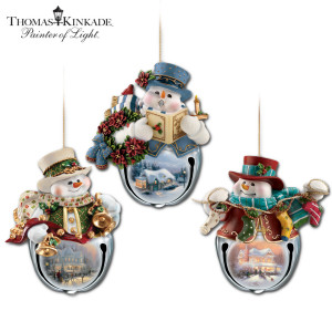 Thomas Kinkade Snow-Bell Holidays Ornament Collection