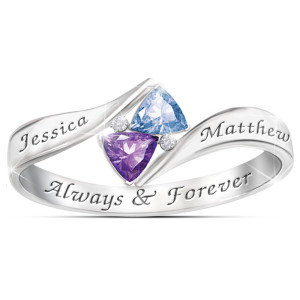 Love's Promise Personalized Ring