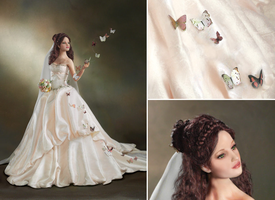 On Wings of Love Bride Doll