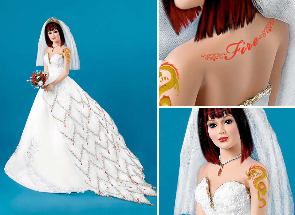 Fire Bride Doll