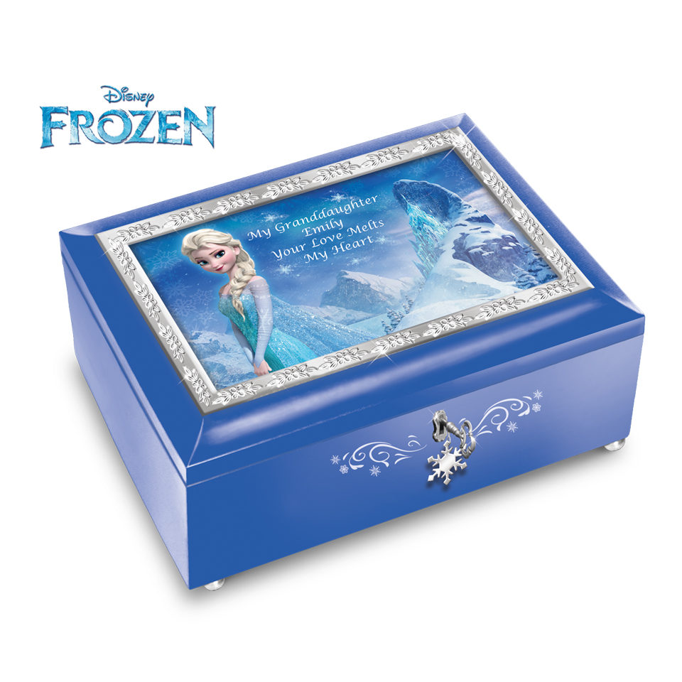 Granddaughter, Your Love Melts My Heart Personalized Music Box