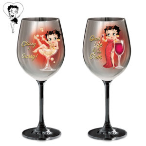 Betty Boop Classy & Sassy Wine Glass Collection