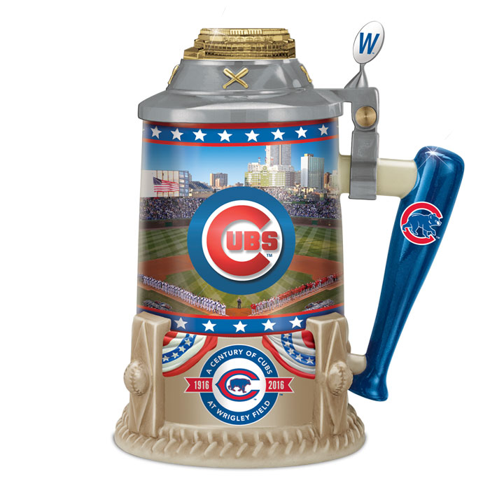 chicago cubs themed stein