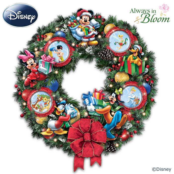 It's A Magical Disney Christmas Wreath