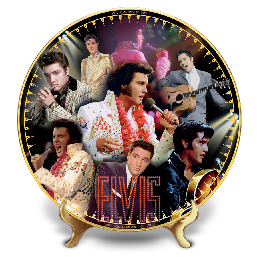 Elvis Presley™ 40th Anniversary Commemorative Collector Plate