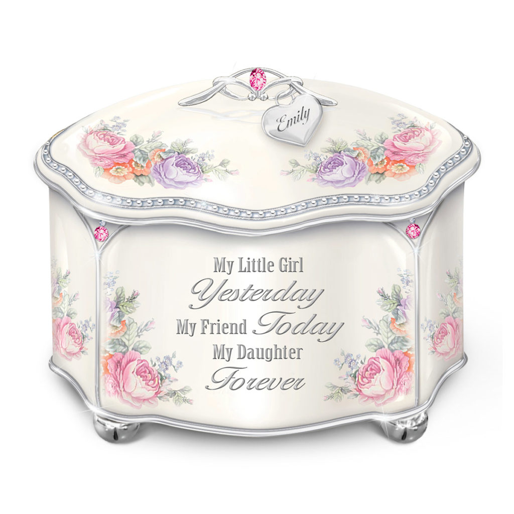 My Daughter Forever Personalized Music Box