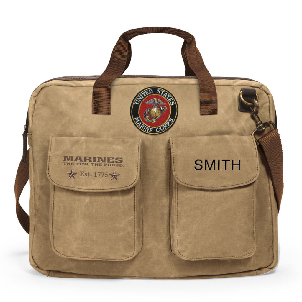 USMC Personalized Tote Bag