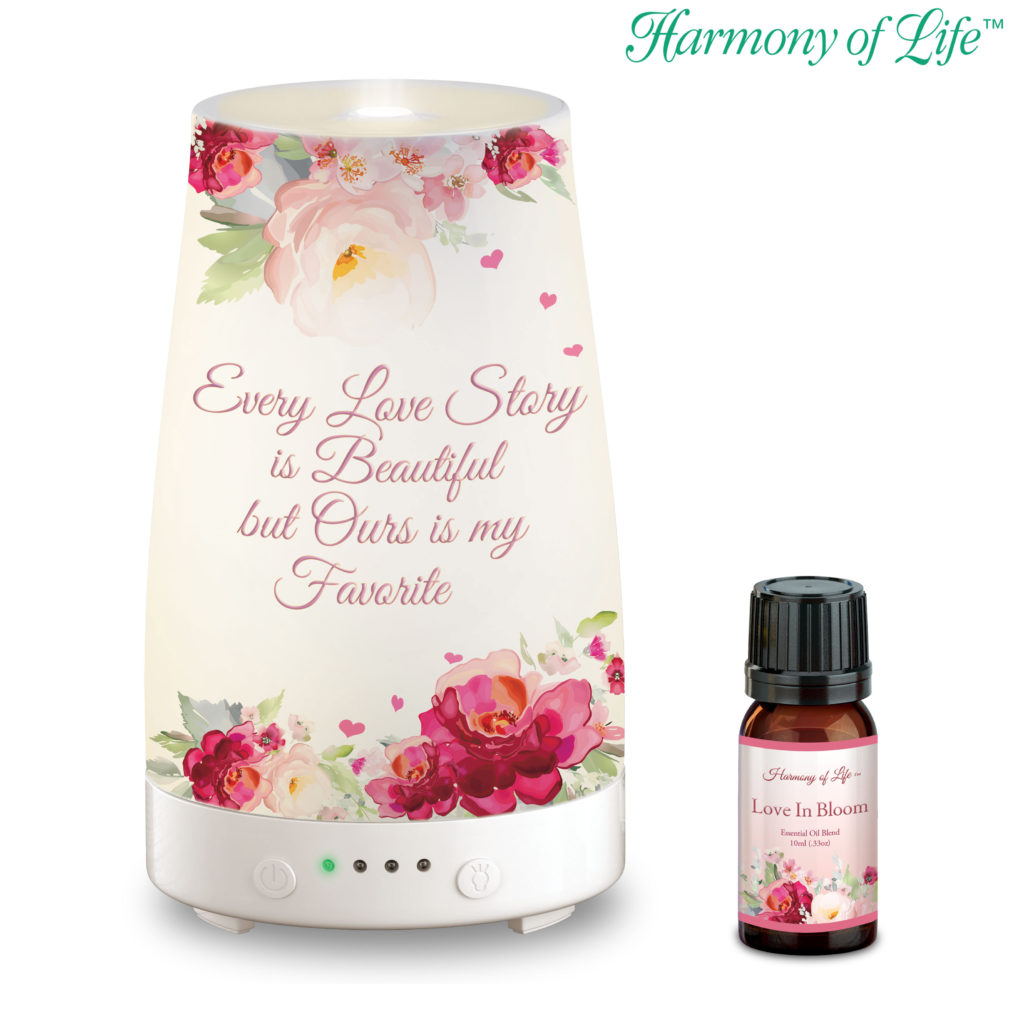 Love Is in the Air Essential Oil and Diffuser Set