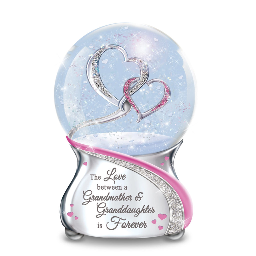 The Love Between A Grandmother & Granddaughter Glitter Globe