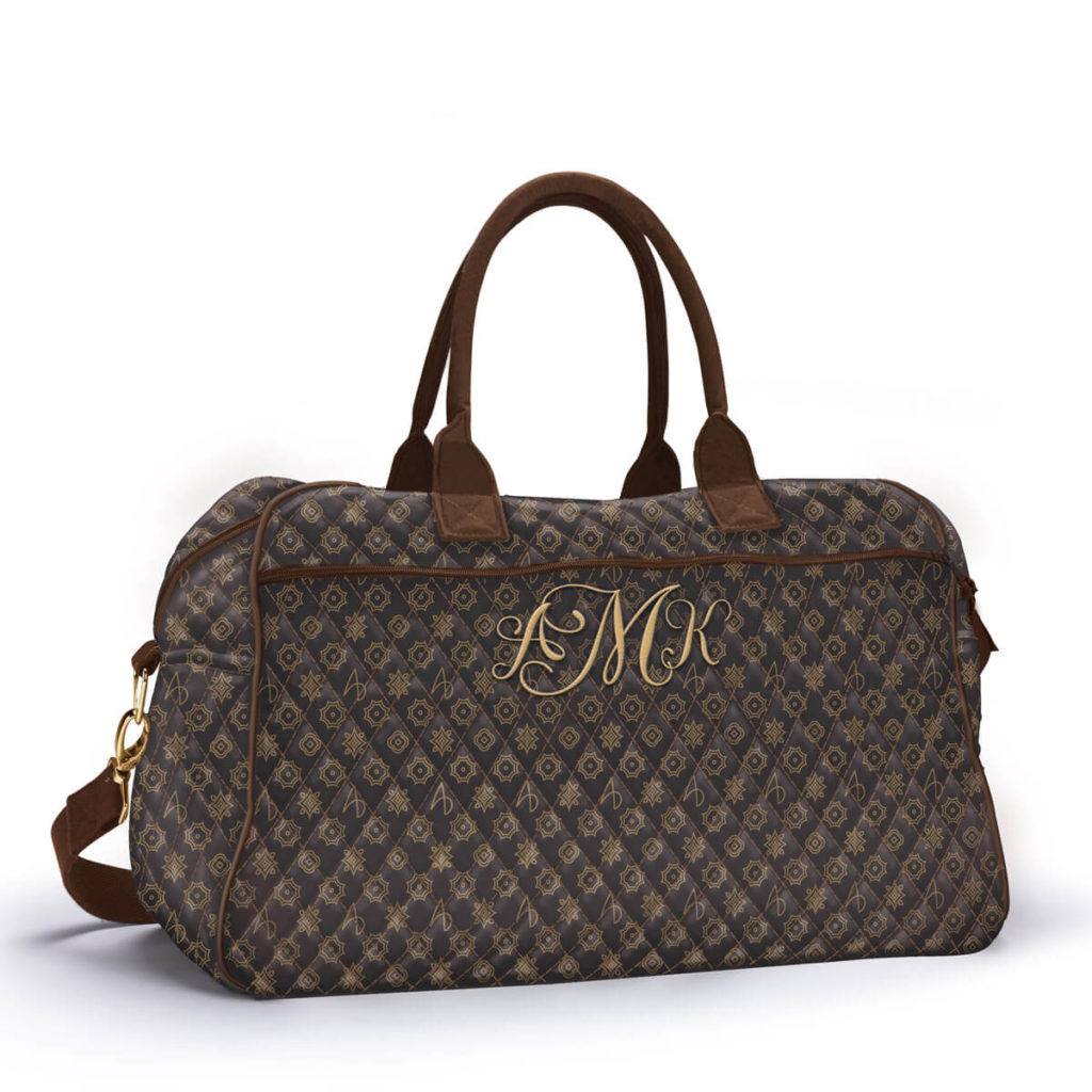 Alfred Durante Quilted Personalized Tote Bag