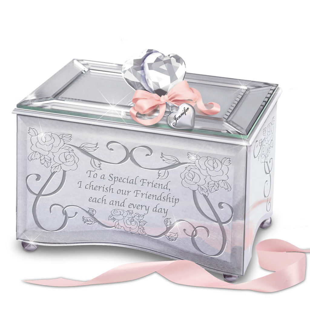 Reflections Of A Special Friend Personalized Music Box