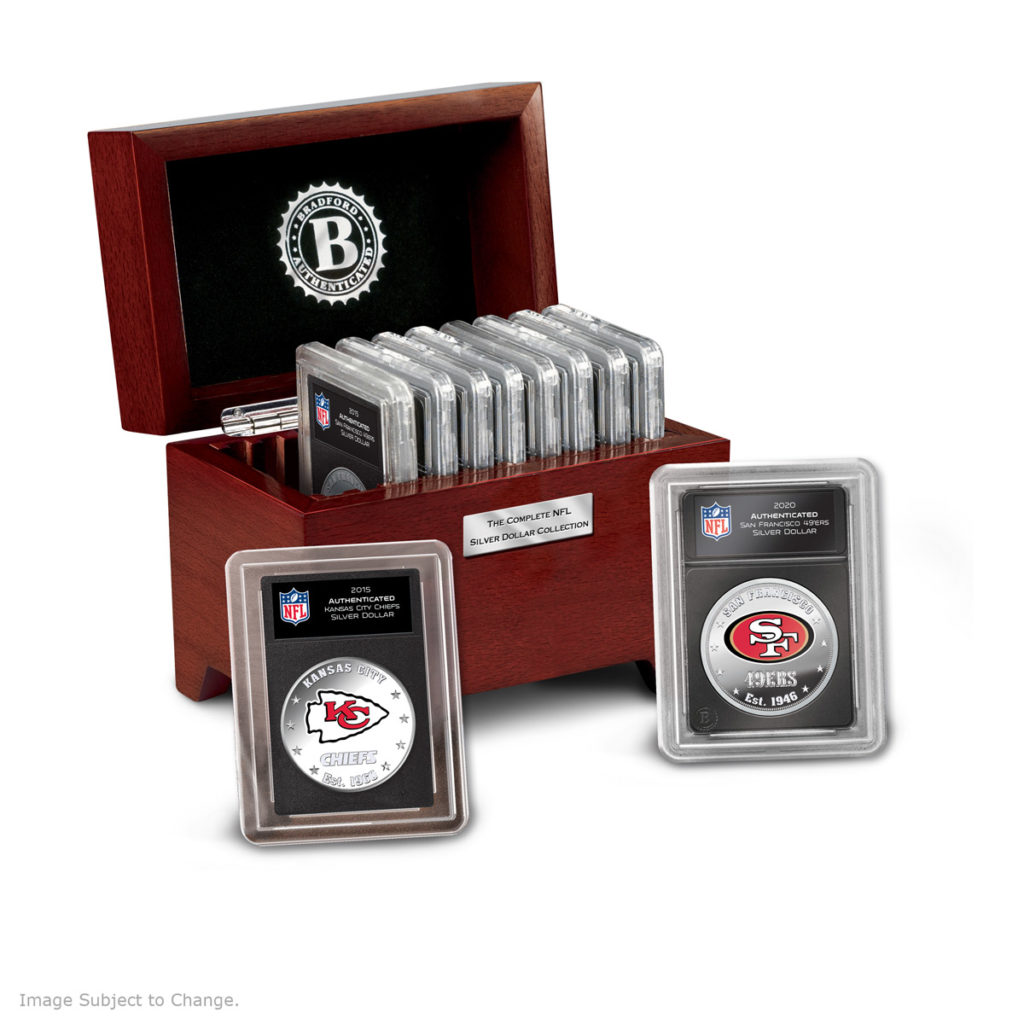 The Complete NFL Silver Dollar Coin Collection