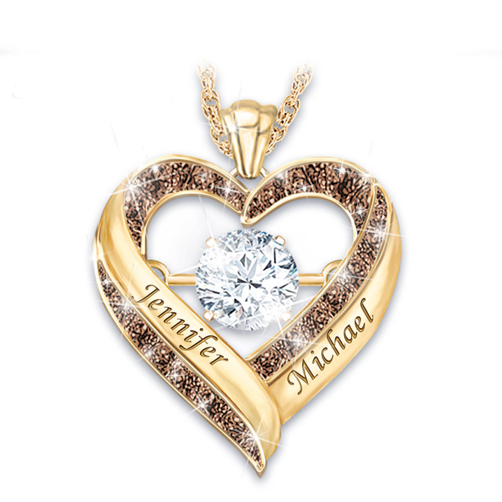 Endless Love Diamond Pendant Necklace