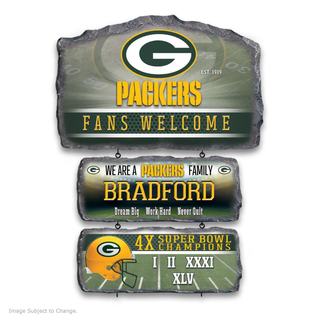 Personalized NFL Welcome Sign Collection