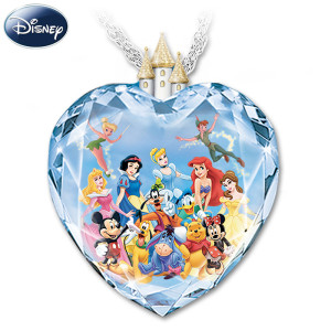 Magic Of Disney Heart Pendant Necklace