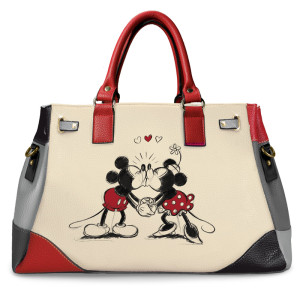 Disney Mickey And Minnie Love Story Handbag