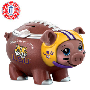 Louisiana State University piggy bank