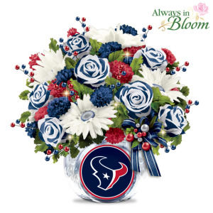 Houston Texans Blooming with Pride Centerpiece