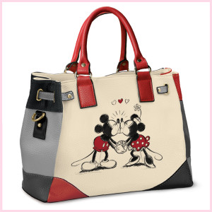 Disney Mickey and Minnie Love Story Handbag