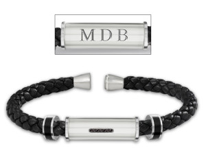 Personal Statement Personalized Men's Bracelet