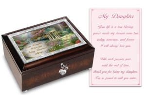 personalized music box told your daughter