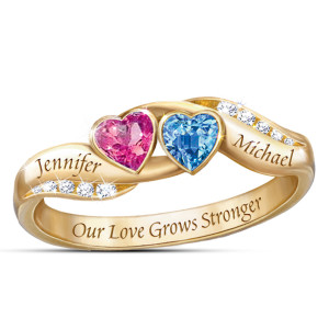Love's Journey Personalized Ring