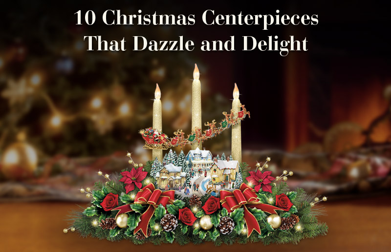 10 Christmas Centerpieces That Dazzle and Delight