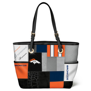For the Love of the Game Denver Broncos Tote Bag