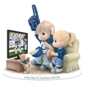 Every Day Is a Touchdown with You Colts Figurine