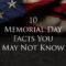 Memorial day facts