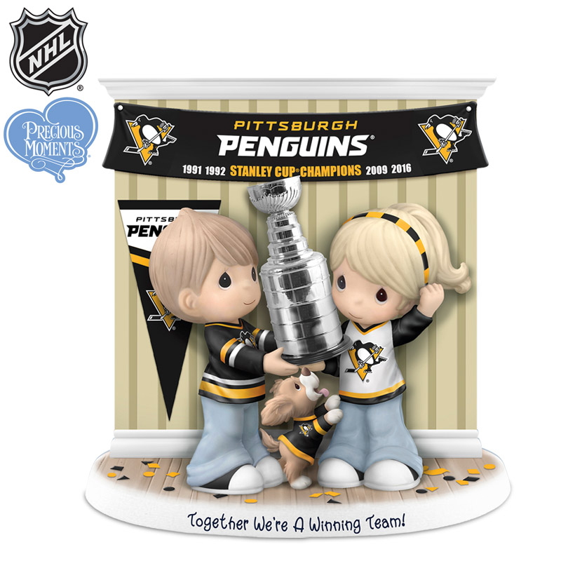 Together We're a Winning Team Penguins® Figurine
