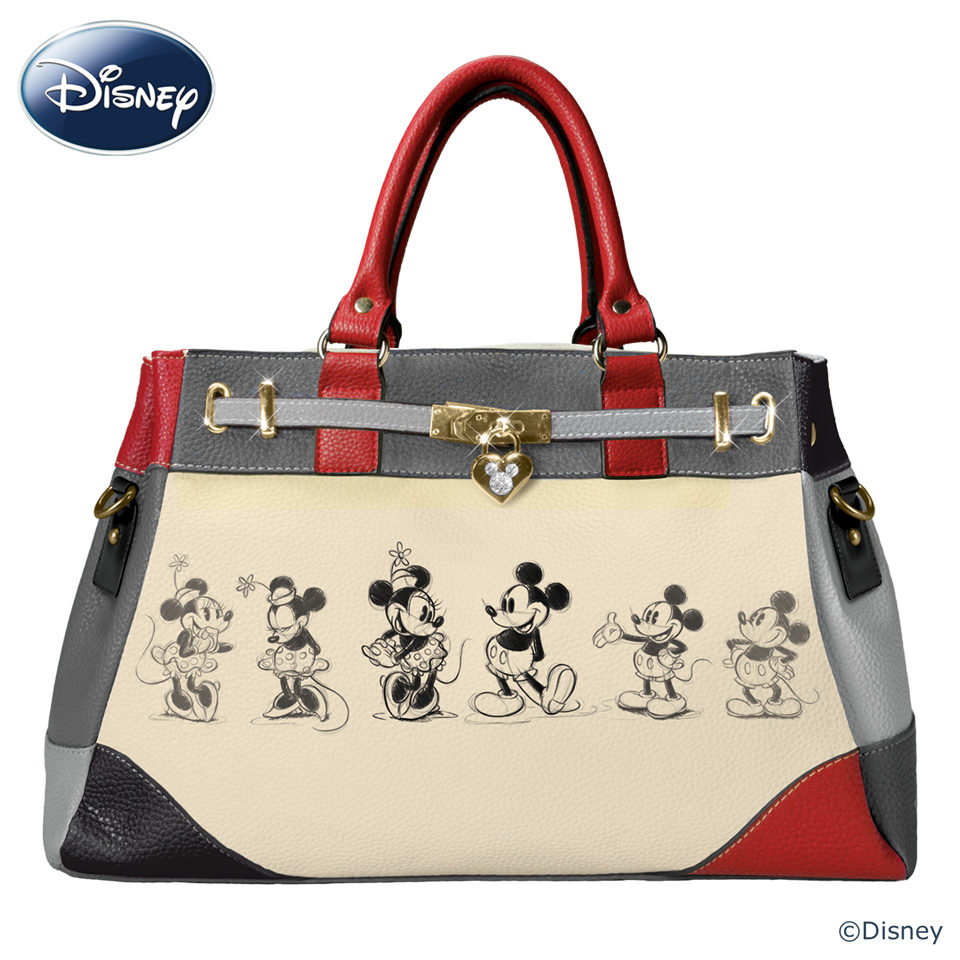 Disney Mickey and Minnie Love Story Handbag