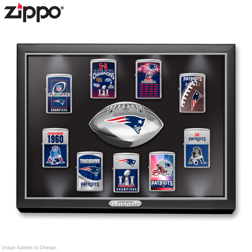 Super Bowl Champions Patriots Zippo® Lighter Collection