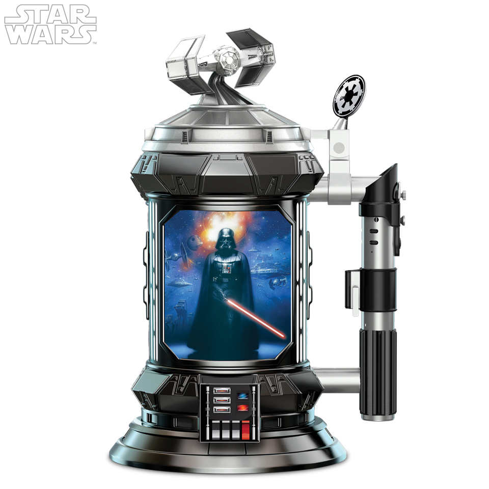 bradford exchange star wars lamp