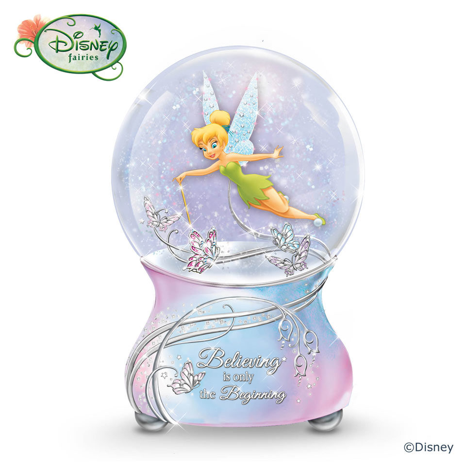 Disney Tinker Bell's Magic Glitter Globe