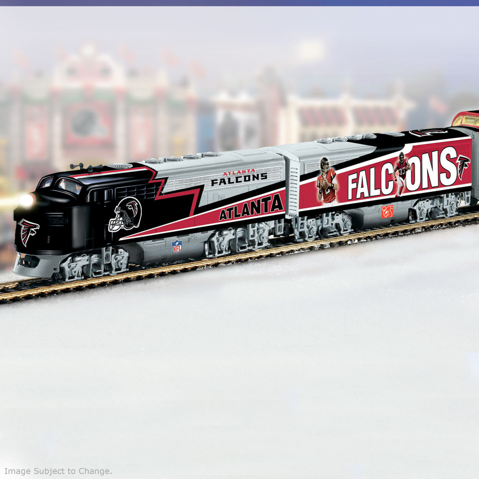 Atlanta Falcons themed train