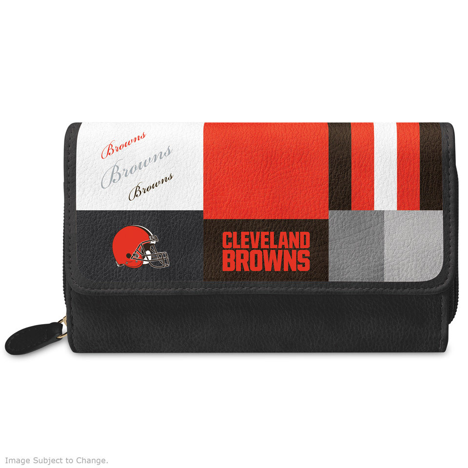 Cleveland Browns themed wallet