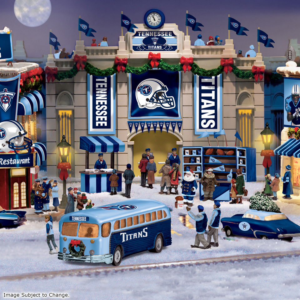 Tennessee Titans Christmas Village Collection