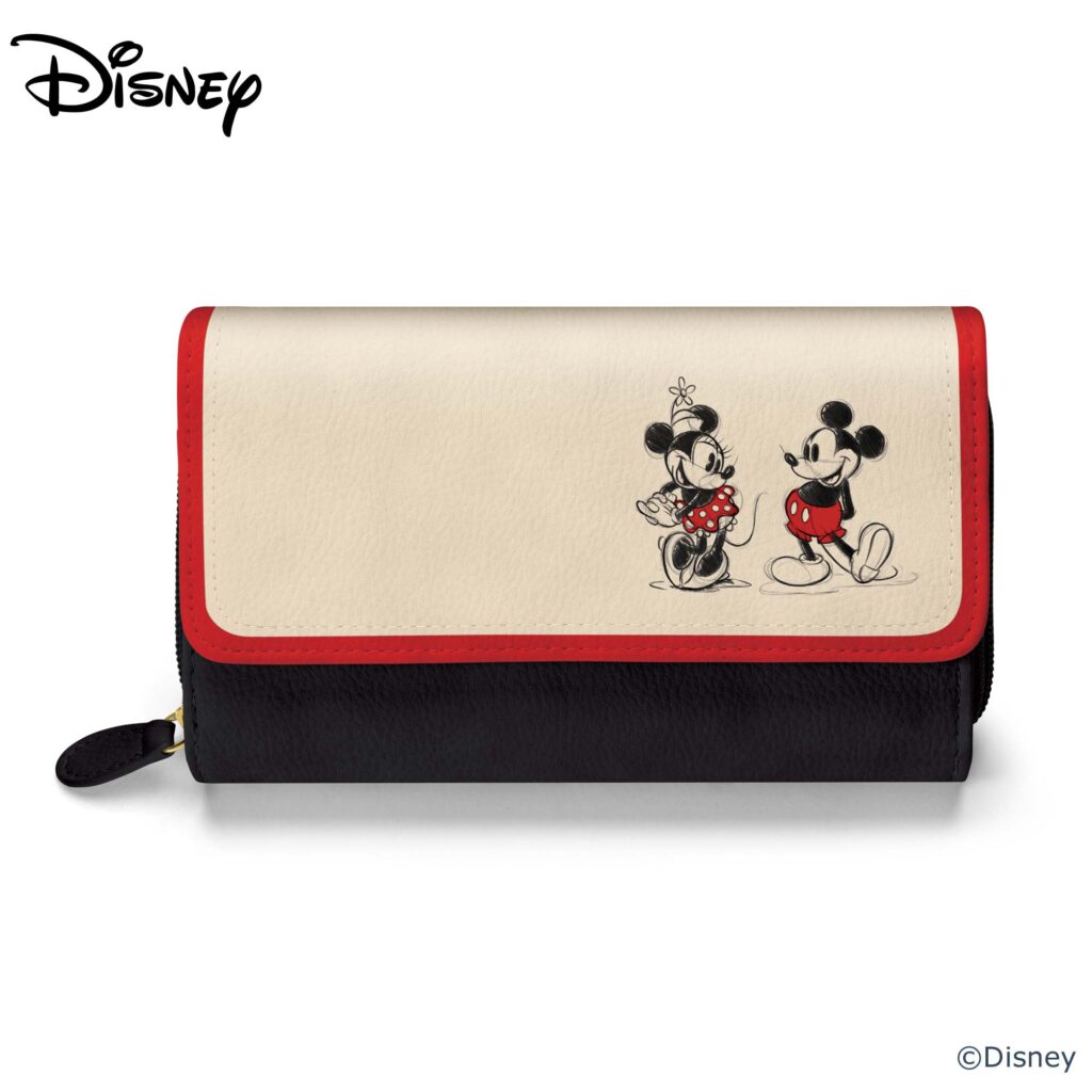 Disney Mickey Mouse & Minnie Mouse Love Story Wallet