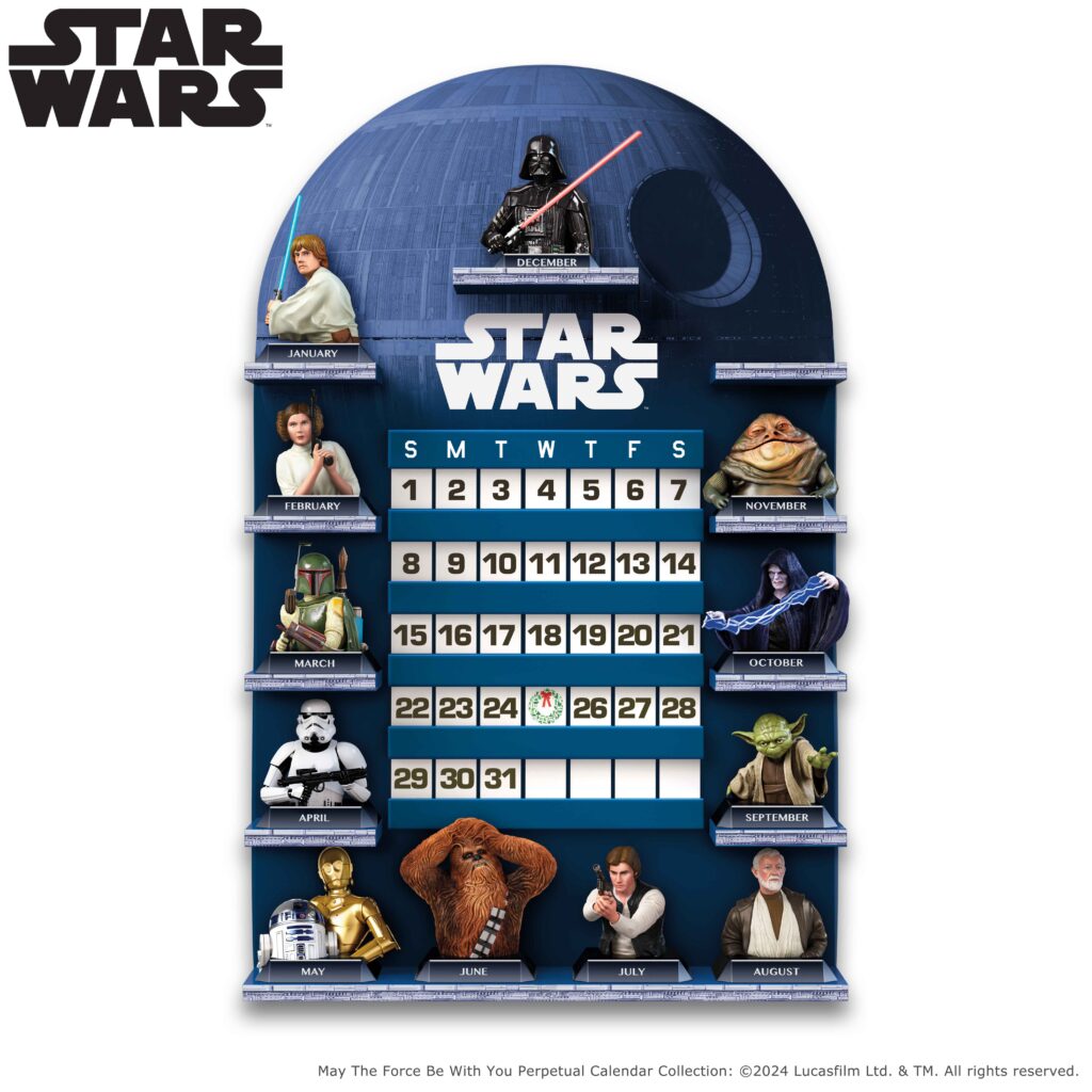 STAR WARS™ May The Force Be With You Perpetual Calendar Collection