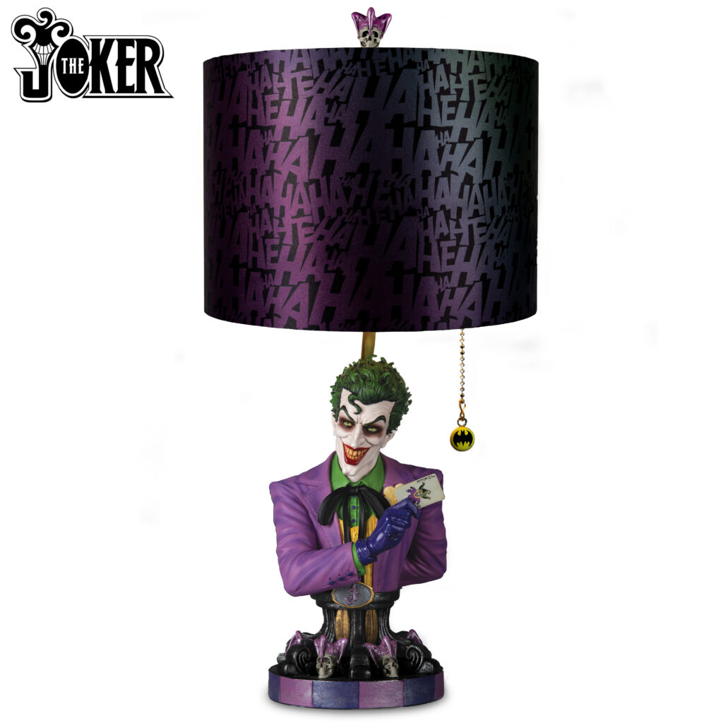 The JOKER A Deadly Card Lamp