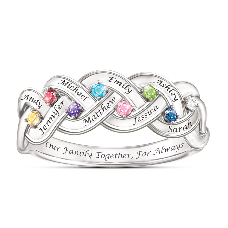 Together For Always Personalized Ring