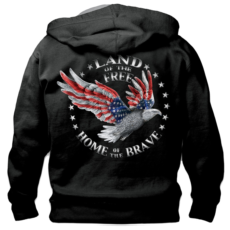 Home of the Brave Men's Hoodie