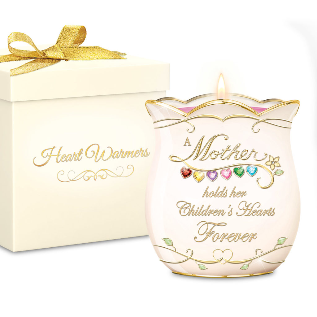 A Mother's Love Personalized Candleholder