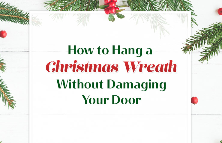 How to Hang a Christmas Wreath