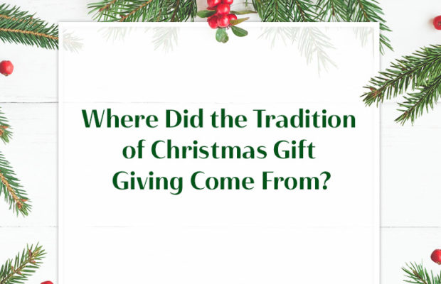 where did the tradition of gift giving at christmas come from
