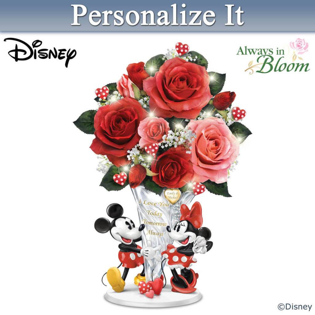 Disney A Love Like Ours Personalized Table Centerpiece
